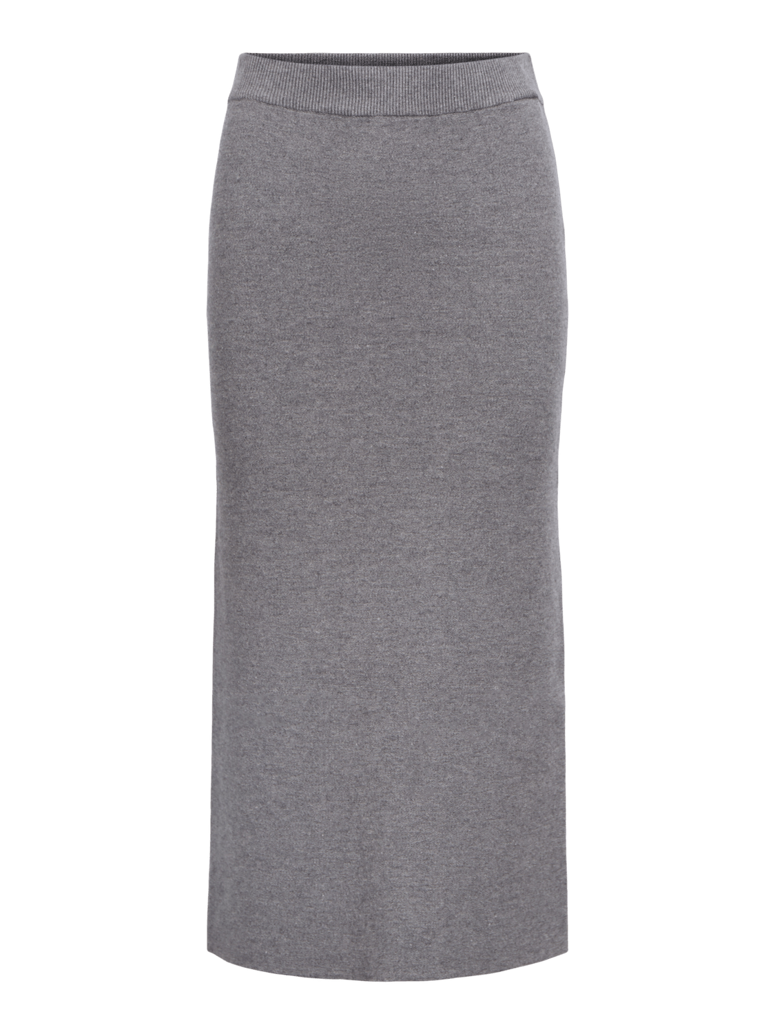 OBJREYNARD Midi Skirt - Medium Grey Melange - VERO MODA & VILA Bergvik